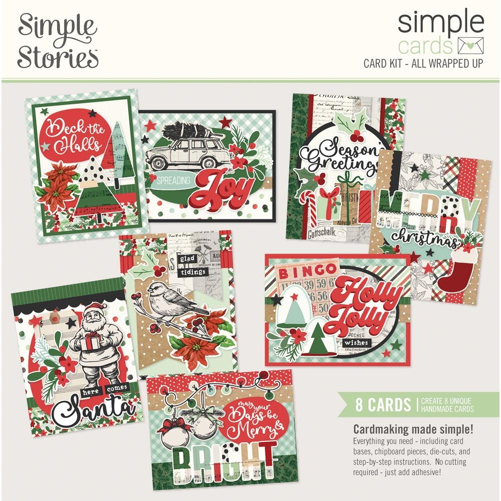 Simple Stories Simple Cards Card Kit All Wrapped Up - Scrap Of Your Life 