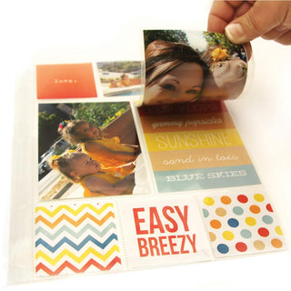 Simple Stories Sn@p! 6x4" Photo Flips For 6"X8" Binders - Scrap Of Your Life 