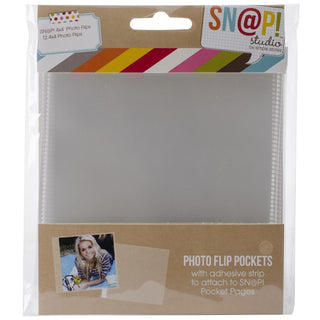 Simple Stories Sn@p! 4x4" Photo Flips For 6"X8" Binders - Scrap Of Your Life 