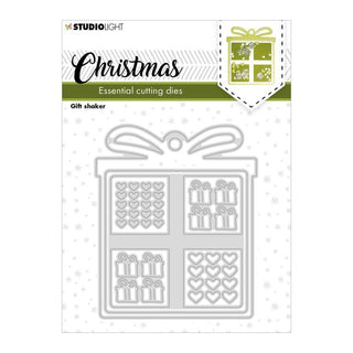 Studio Light - Essential Cutting Die - Christmas Gift Shaker - Scrap Of Your Life 