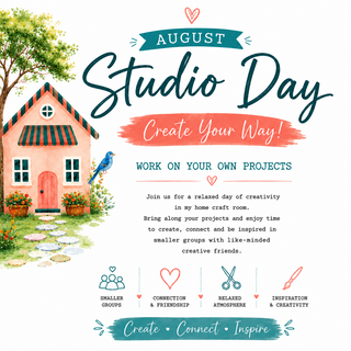 Studio Days - Create Your Way 7 Aug 2026