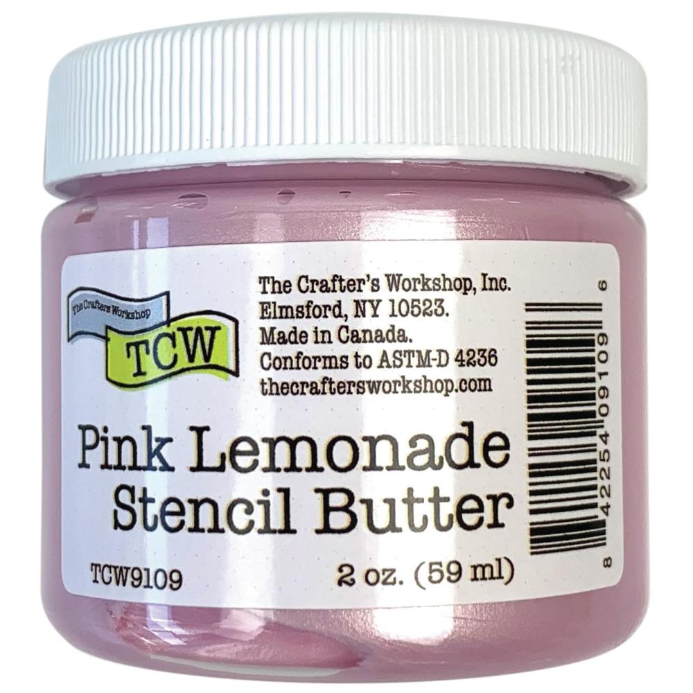 The Crafter's Workshop  - Stencil Butter - Pink Lemonade - Scrap Of Your Life 