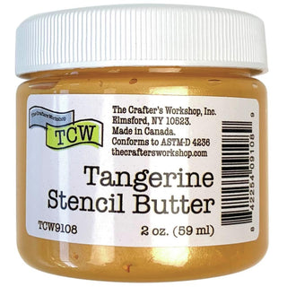 The Crafter's Workshop  - Stencil Butter - Tangerine - Scrap Of Your Life 