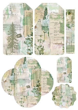 Printable - Botanical Folio Set - Scrap Of Your Life 