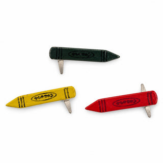 Eyelet Outlet Shape Brads Crayon