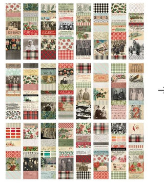 Tim Holtz Idea-Ology Christmas Large Collage Strips TH94410