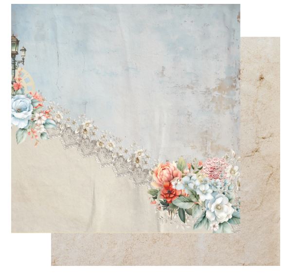 Uniquely Creative - Vintage Chronicles 12x12 Paper - Nostaligia - Scrap Of Your Life 