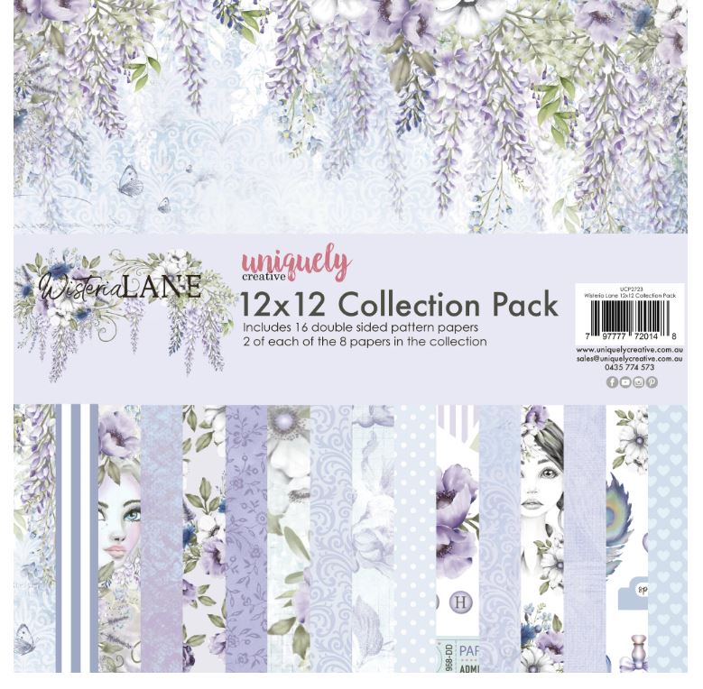 Uniquely Creative - Wisteria Lane - Collection Pack 12 x 12 - Scrap Of Your Life 