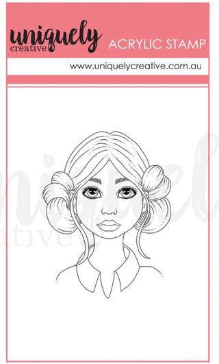 Uniquely Creative -  Acrylic Stamps - Primrose  Mark Making Mini Stamp - Scrap Of Your Life 