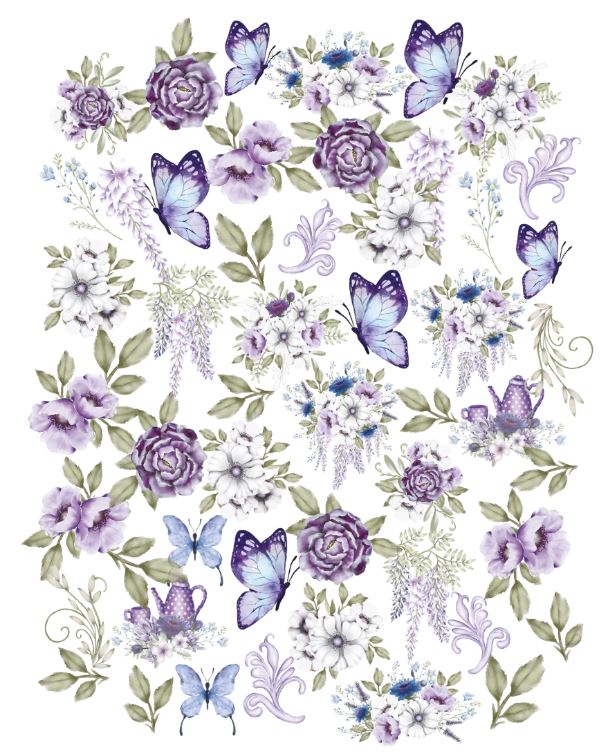 Uniquely Creative - Wisteria Lane Vellum Creative Cuts - Scrap Of Your Life 