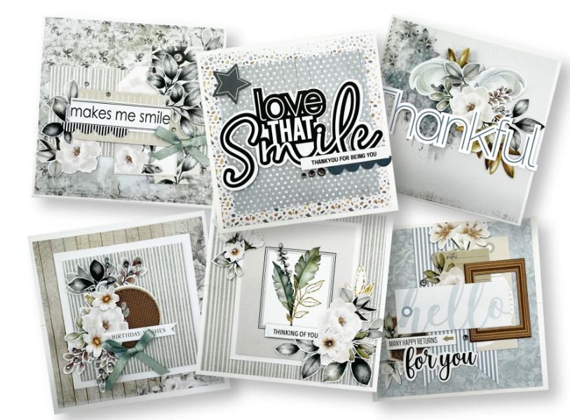 Uniquely Creative -  Boho Soul Card Making Kit - Scrap Of Your Life 