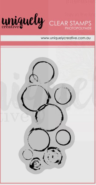 Uniquely Creative Chaotic Round Photopolymer Stamp - Scrap Of Your Life 