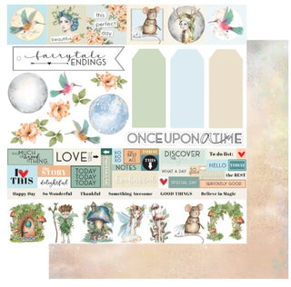 Uniquely Creative - Enchanted Forest 12x12 Paper - Once Upon A Time - Scrap Of Your Life 