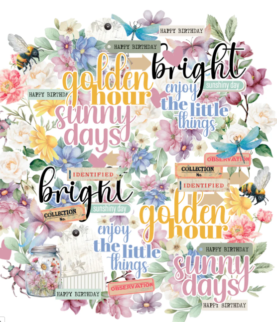 Uniquely Creative Floral Archives Creative Cuts Ephemera - Scrap Of Your Life 