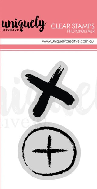 Uniquely Creative - Grunge Markers Photopolymer Stamp - Scrap Of Your Life 