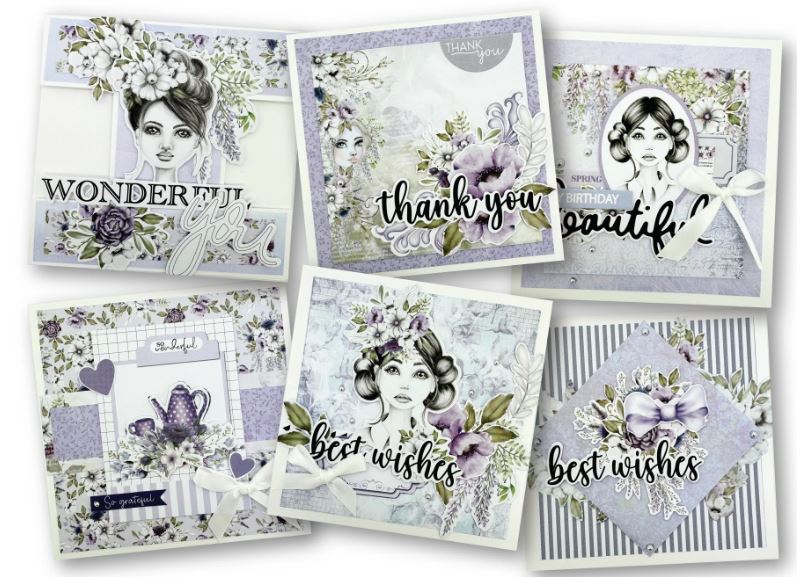 Uniquely Creative -  Wisteria Lane Card Making Kit - Scrap Of Your Life 