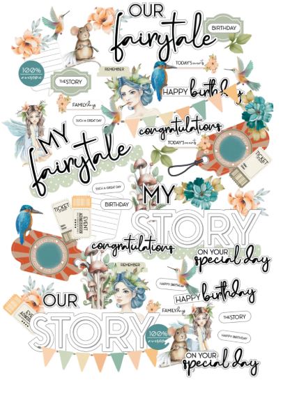 Uniquely Creative -  Enchanted Forest Creative Cuts - Scrap Of Your Life 