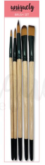 Uniquely Creative UNIQOLOUR Brush Set - Scrap Of Your Life 