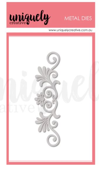 Uniquely Creative -  Flourish Scroll Die - Scrap Of Your Life 