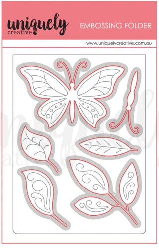 Uniquely Creative Butterfly Breeze Cut & Emboss Folder