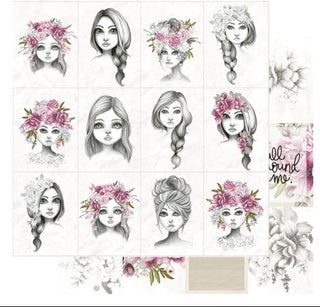 Uniquely Creative - Sweet Magnolia - Colour Me Pretty Paper