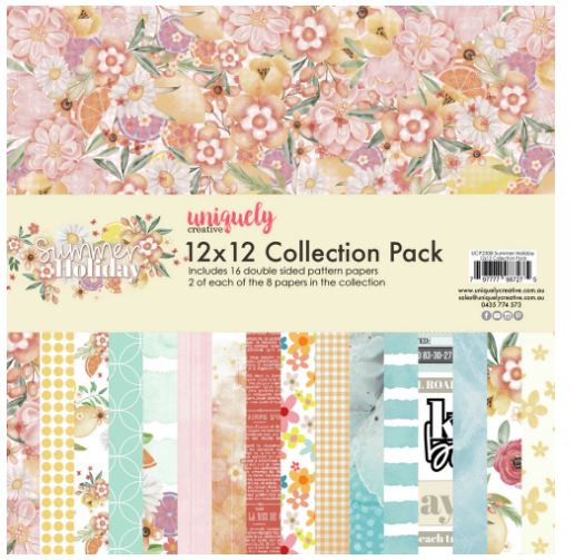Uniquely Creative Summer Holiday 12x12 Collection Pack