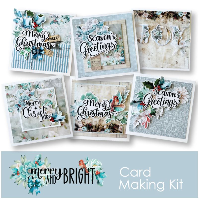 Uniquely Creative -  Merry and Bright Card Kit