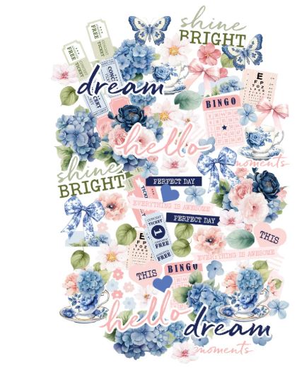 Uniquely Creative - Indigo Blue Creative Cuts - Scrap Of Your Life 