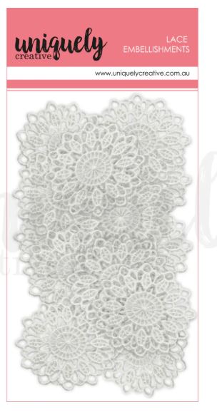 Uniquely Creative - Lace Doilies - Scrap Of Your Life 