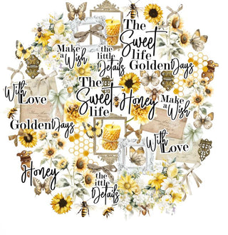 Uniquely Creative Sweet as Honey Vellum Creative Cuts
