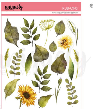 Uniquely Creative Sweet as Honey Nature Rub-Ons