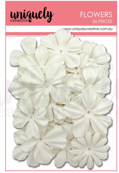 Uniquely Creative White Layering Flowers - Scrap Of Your Life 