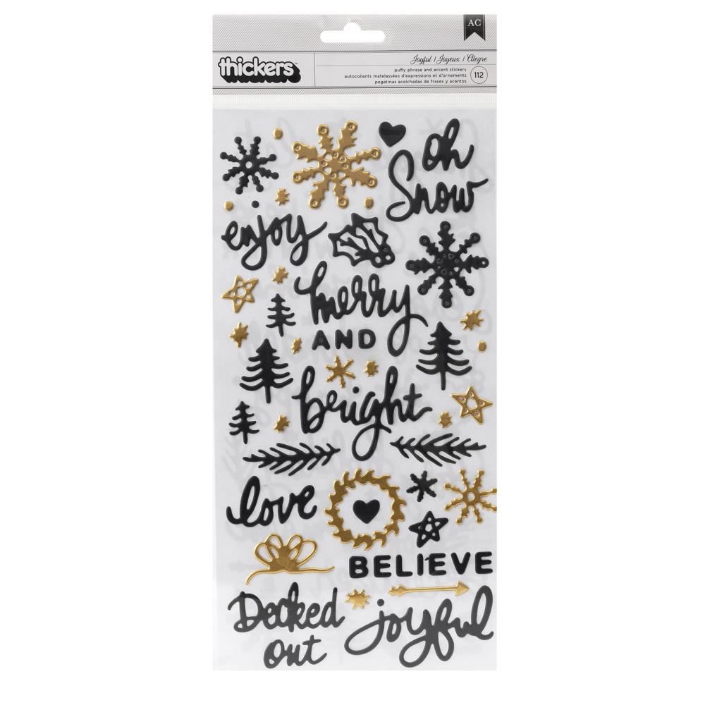Vicki Boutin Evergreen and Holly Thickers Stickers