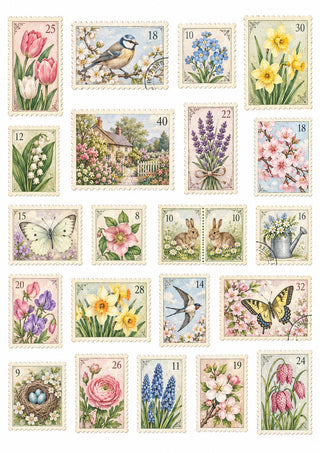 Printable Spring in the Mail