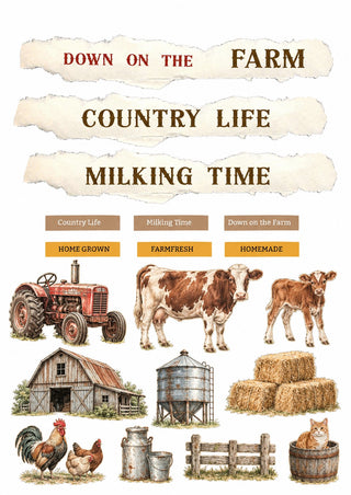 Printable Down on the Farm