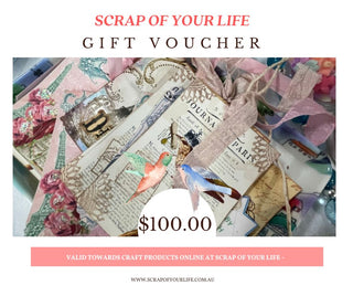 E-Gift Card / Crafty Voucher - Scrap Of Your Life 