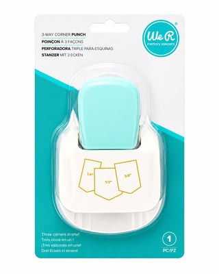 We R Memory Keepers 3-In-1 Punch - Bunting