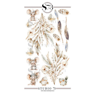 Studio 73 - 12"x12" Whimsical Woodland Page Set - Scrap Of Your Life 