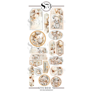 Studio 73 - 12"x12" Whimsical Woodland Miniatures Set - Scrap Of Your Life 