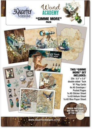 3 Quarter Designs Wand Academy Gimme More