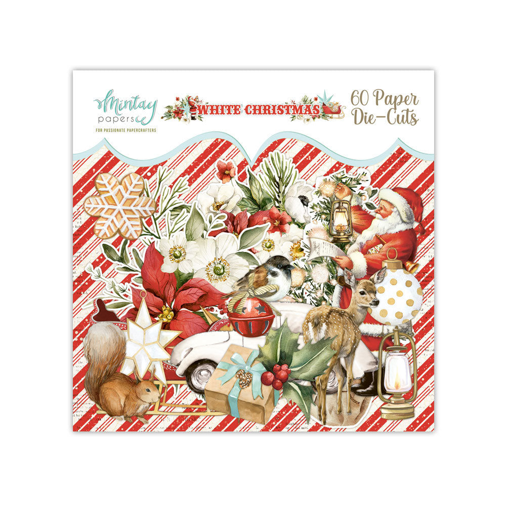 Mintay White Christmas Die-Cuts - Scrap Of Your Life 