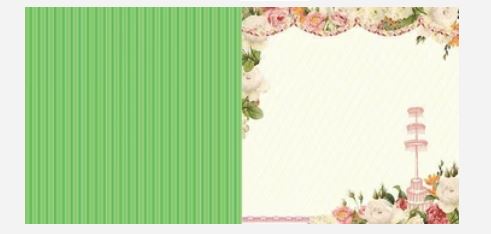 Webster's Pages - 12 x 12 Double Side Cardstock Paper - Lets Celebrate - Garden Party - Scrap Of Your Life 
