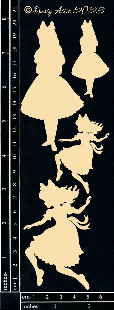 Dusty Attic - Alice Elements #23 Silhouettes - Scrap Of Your Life 