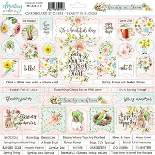 Mintay - 12 x 12  Chipboard Stickers - Beauty in Bloom - Scrap Of Your Life 
