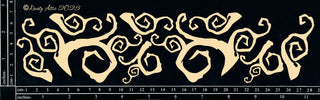 Dusty Attic - Raw Chipboard  - Alice Elements #16 – Crooked branches - Scrap Of Your Life 