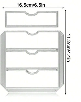 Stiched Slots Pocket Die Set - Scrap Of Your Life 