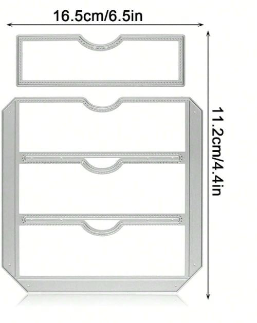 Stiched Slots Pocket Die Set