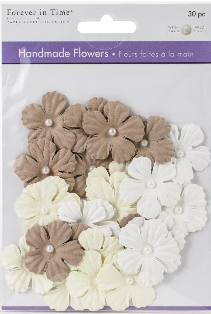 Forever in Time  Handmade Flowers Neutral