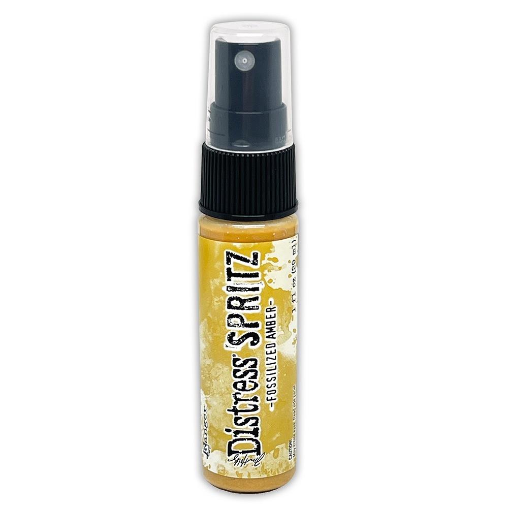 Tim Holtz Distress Spritz 1oz Bottle Fossilized Amber