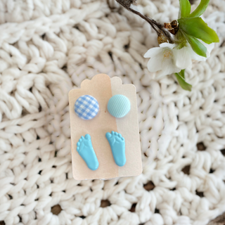 Baby Boy Brads Set 5 - Scrap Of Your Life 